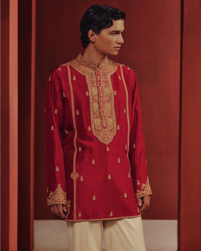 The Abeer Kashidakari Kurta Set