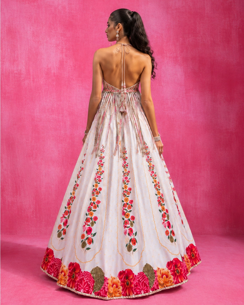 Ebony Bahaar Lehenga Set