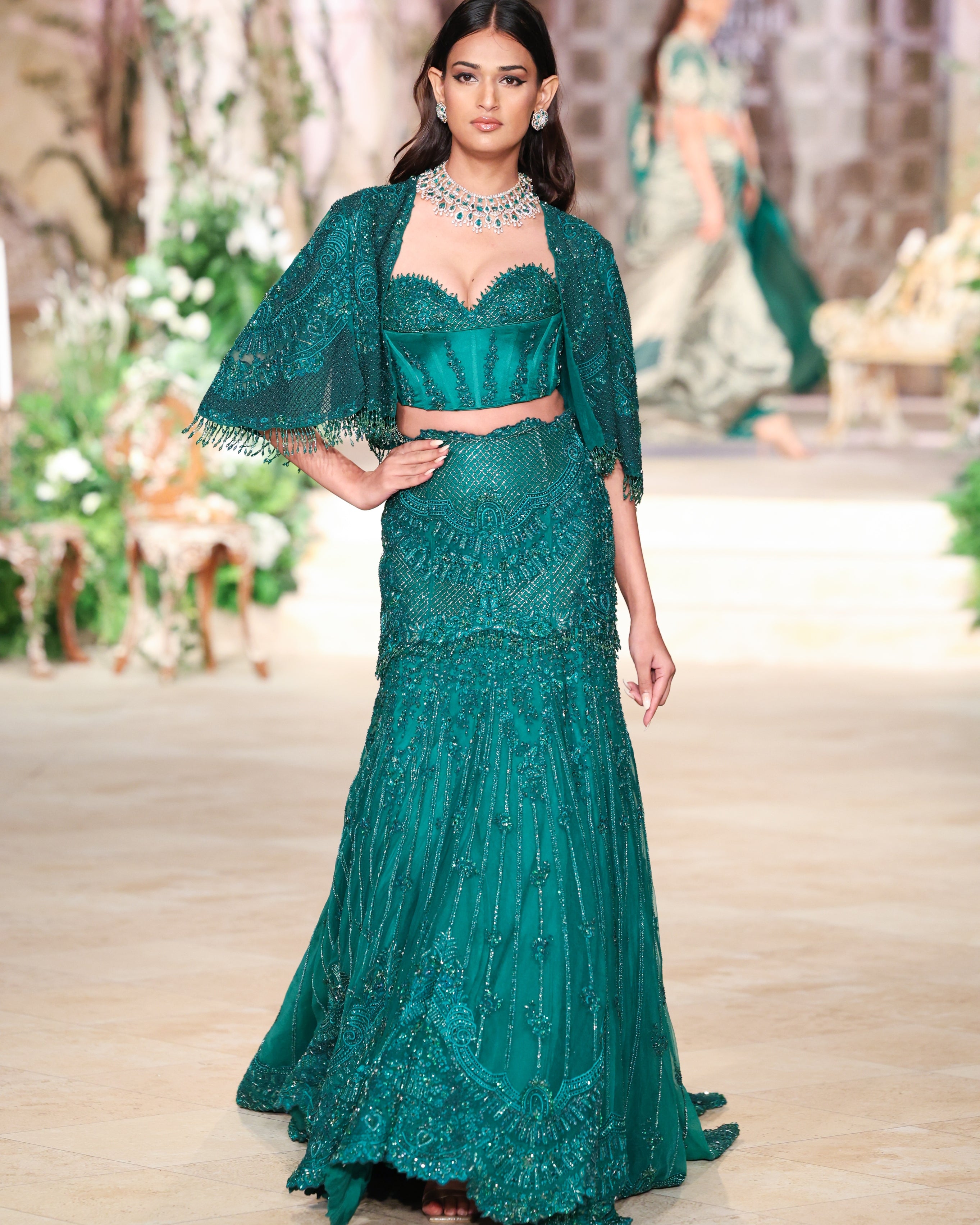 Emeralda Lehenga Set