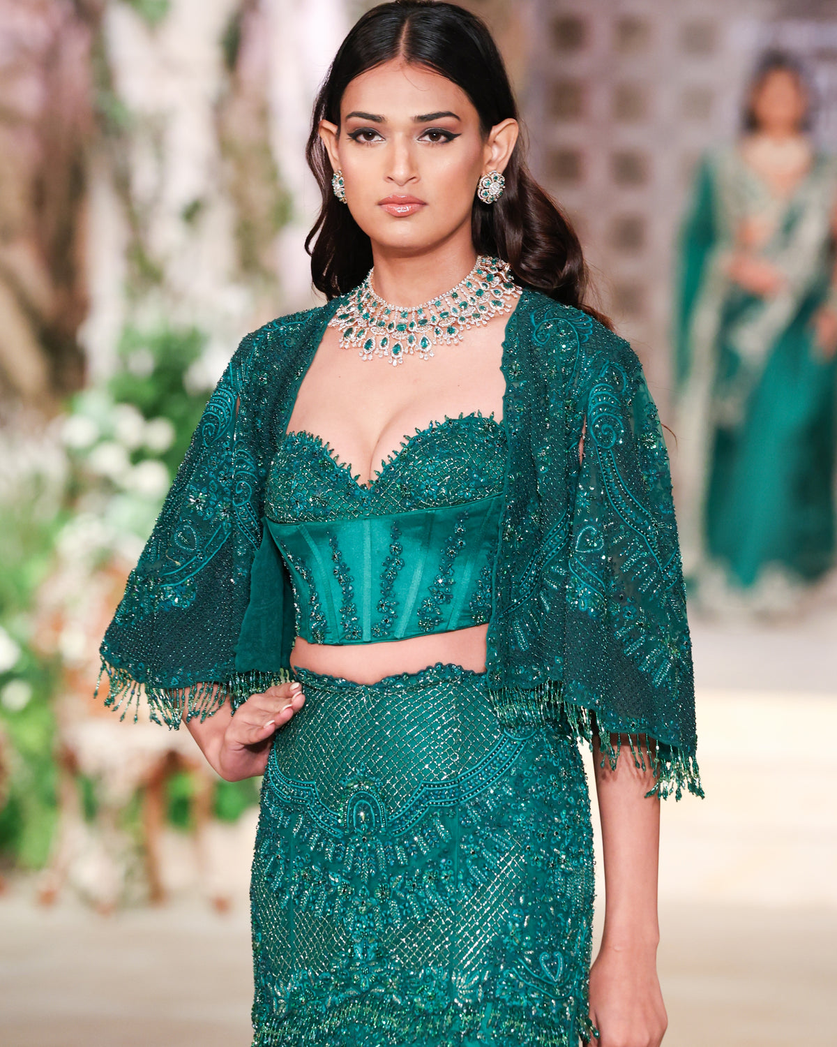 Emeralda Lehenga Set