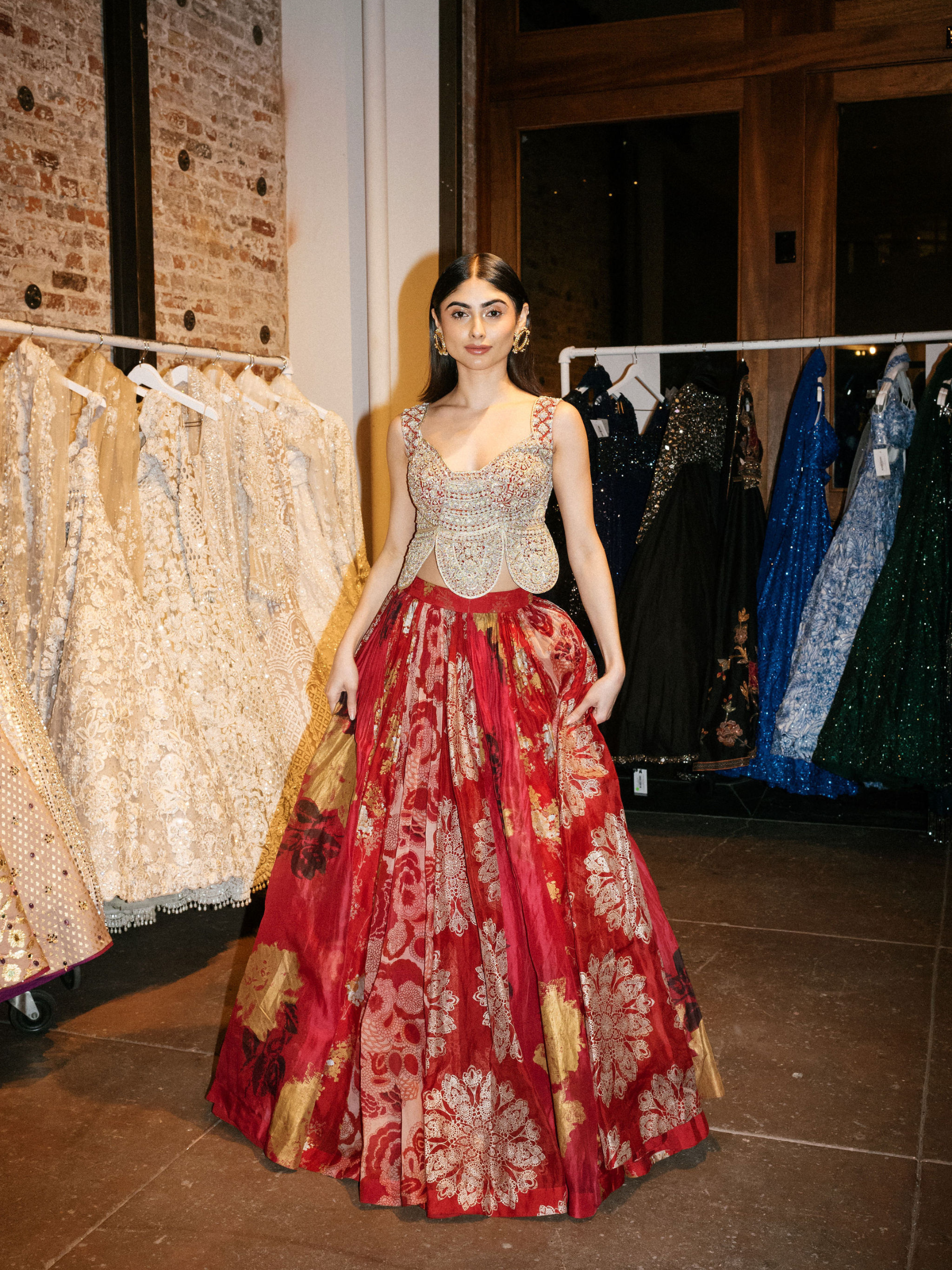 Afra Lehenga Set