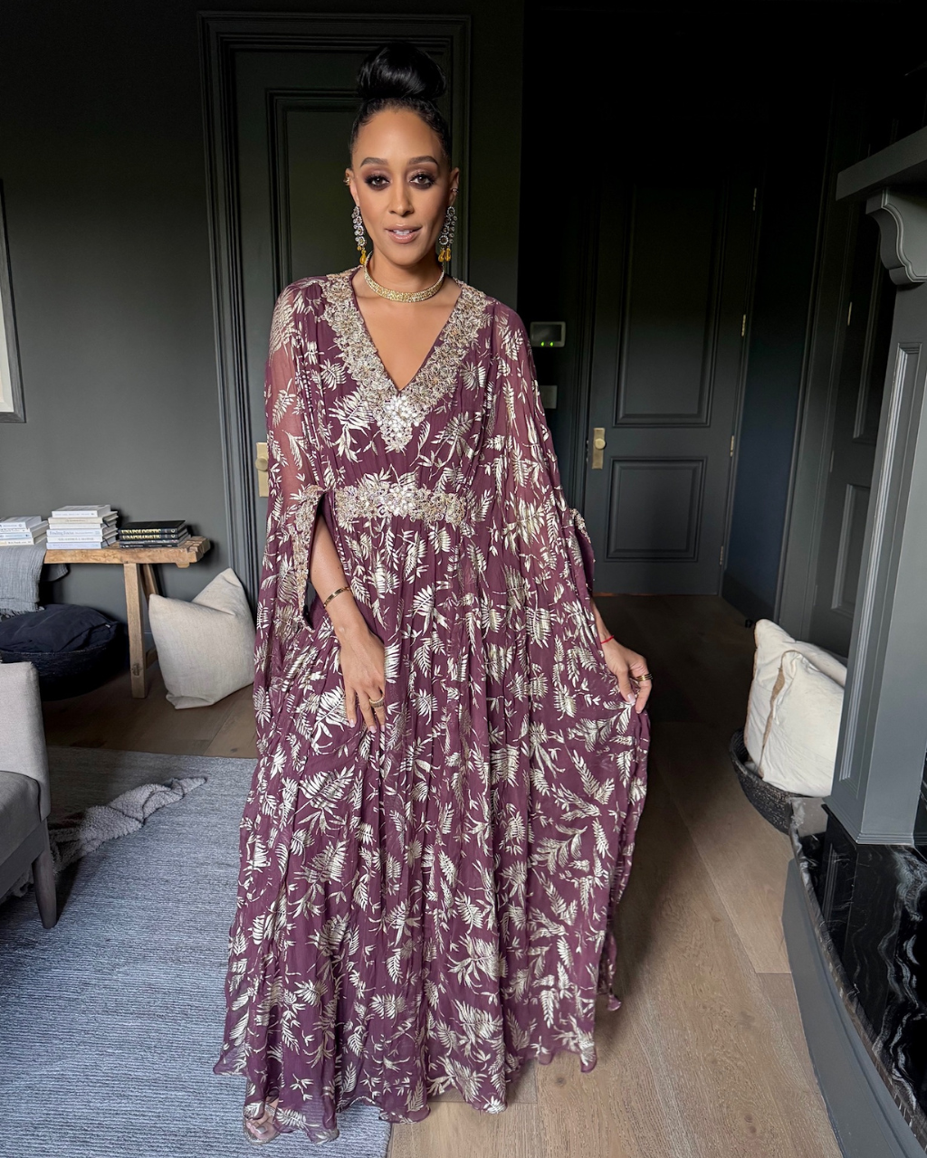 Megan Plum Kaftan