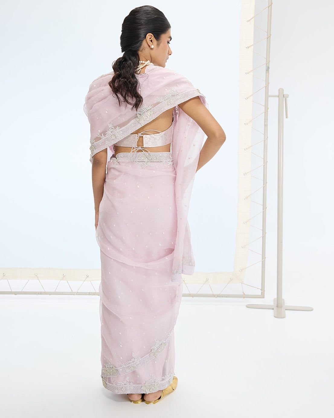 The Eve Sari In Mauve