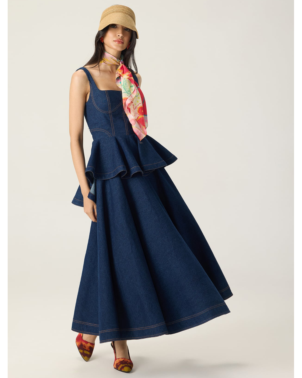 Penny blouse with Lyro skirt