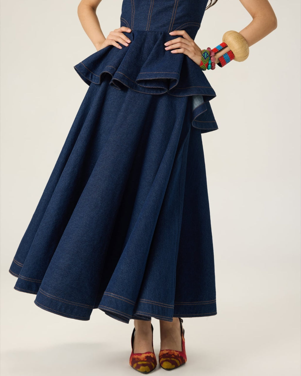 Penny blouse with Lyro skirt