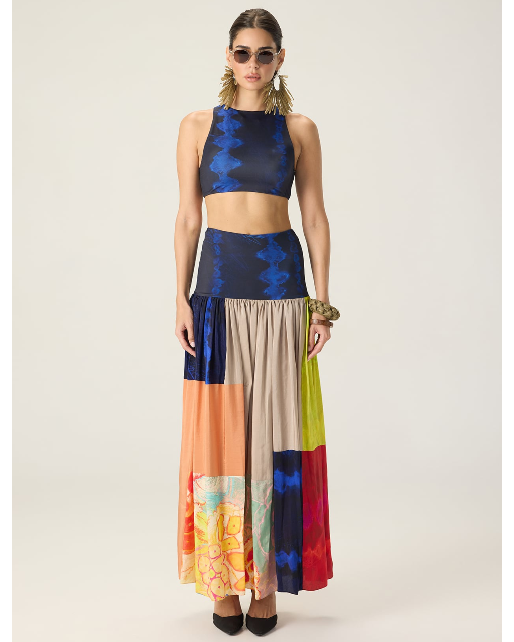 Jules blouse and Delaney skirt