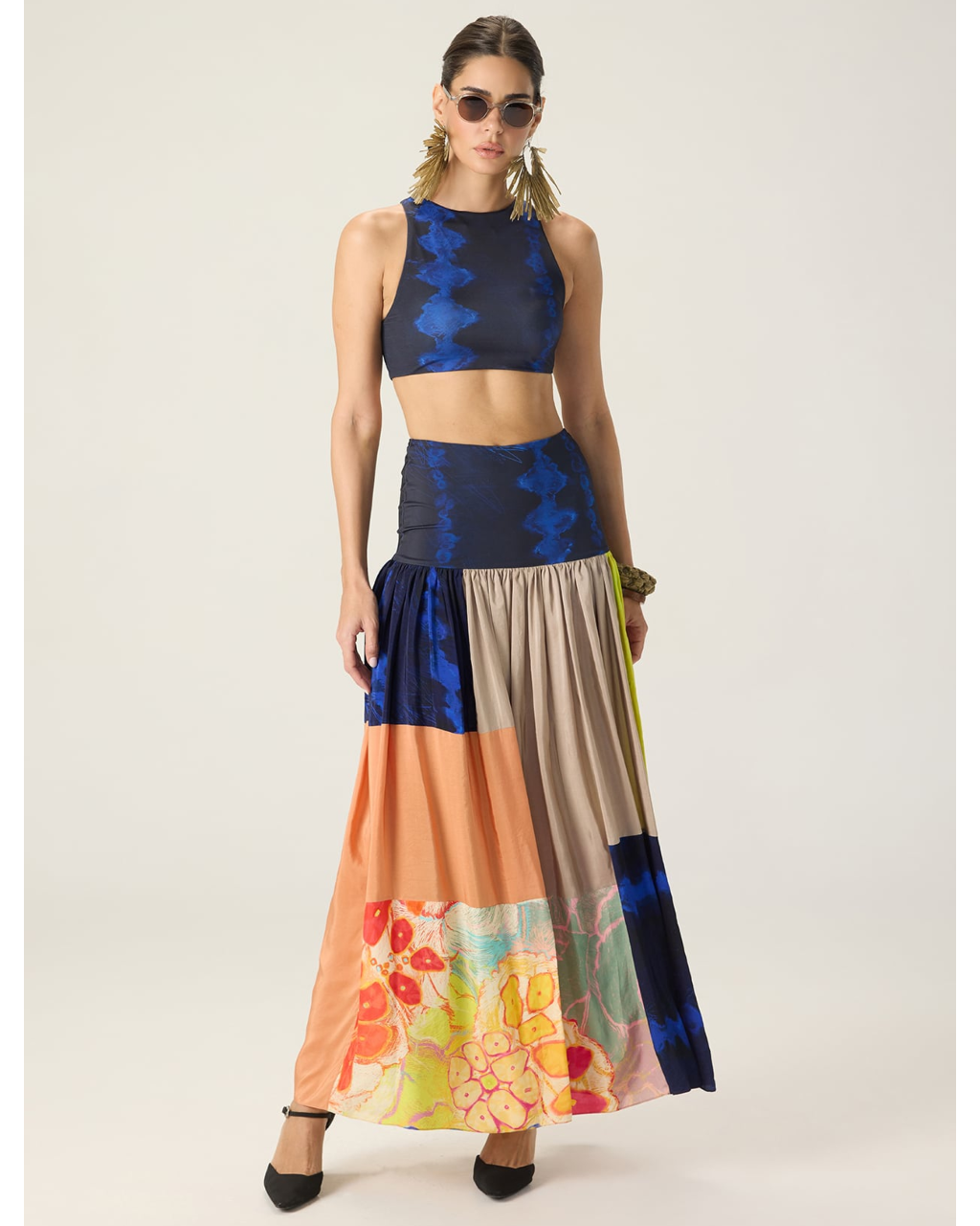Jules blouse and Delaney skirt