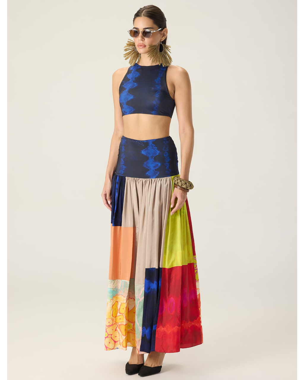 Jules blouse and Delaney skirt
