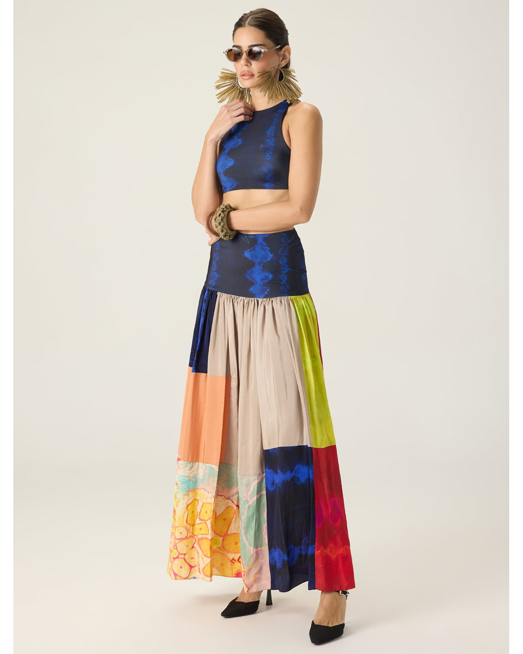 Jules blouse and Delaney skirt