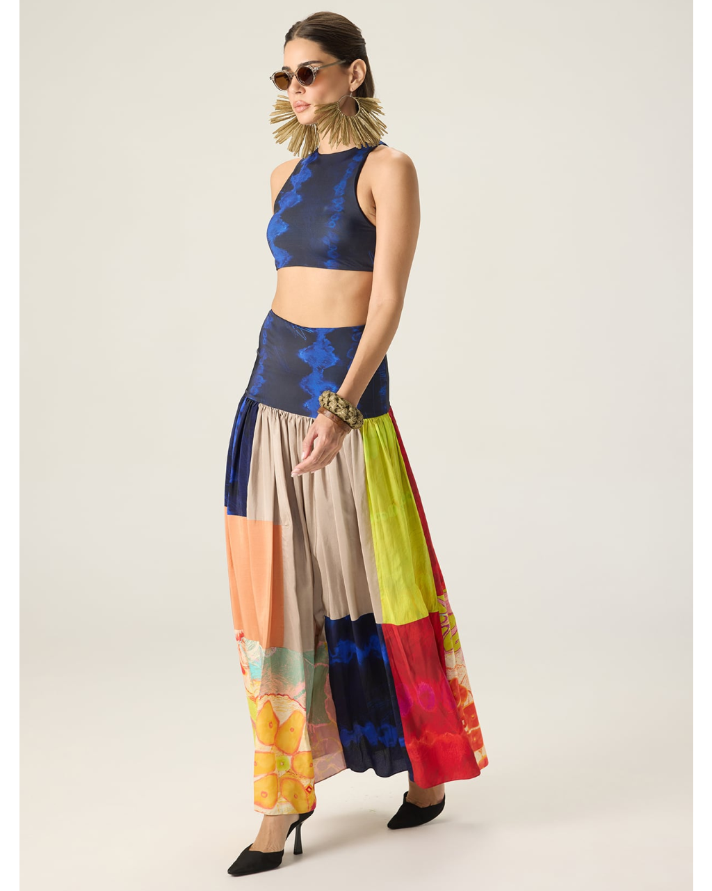 Jules blouse and Delaney skirt