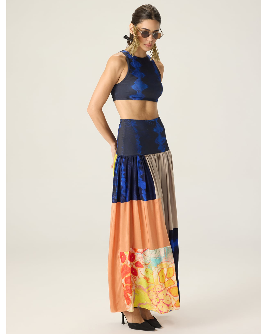 Jules blouse and Delaney skirt