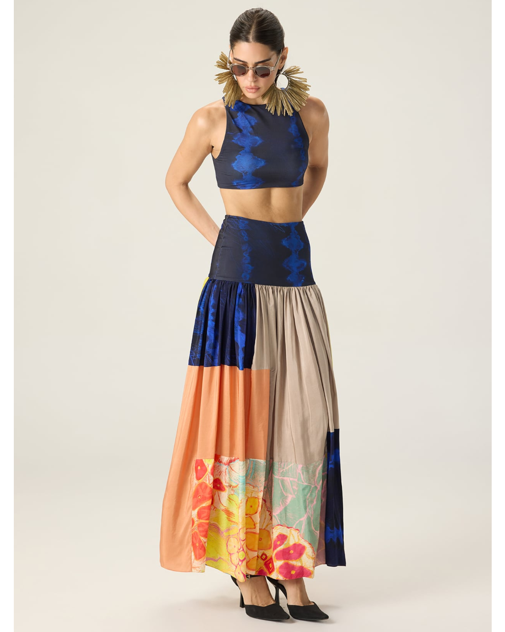 Jules blouse and Delaney skirt