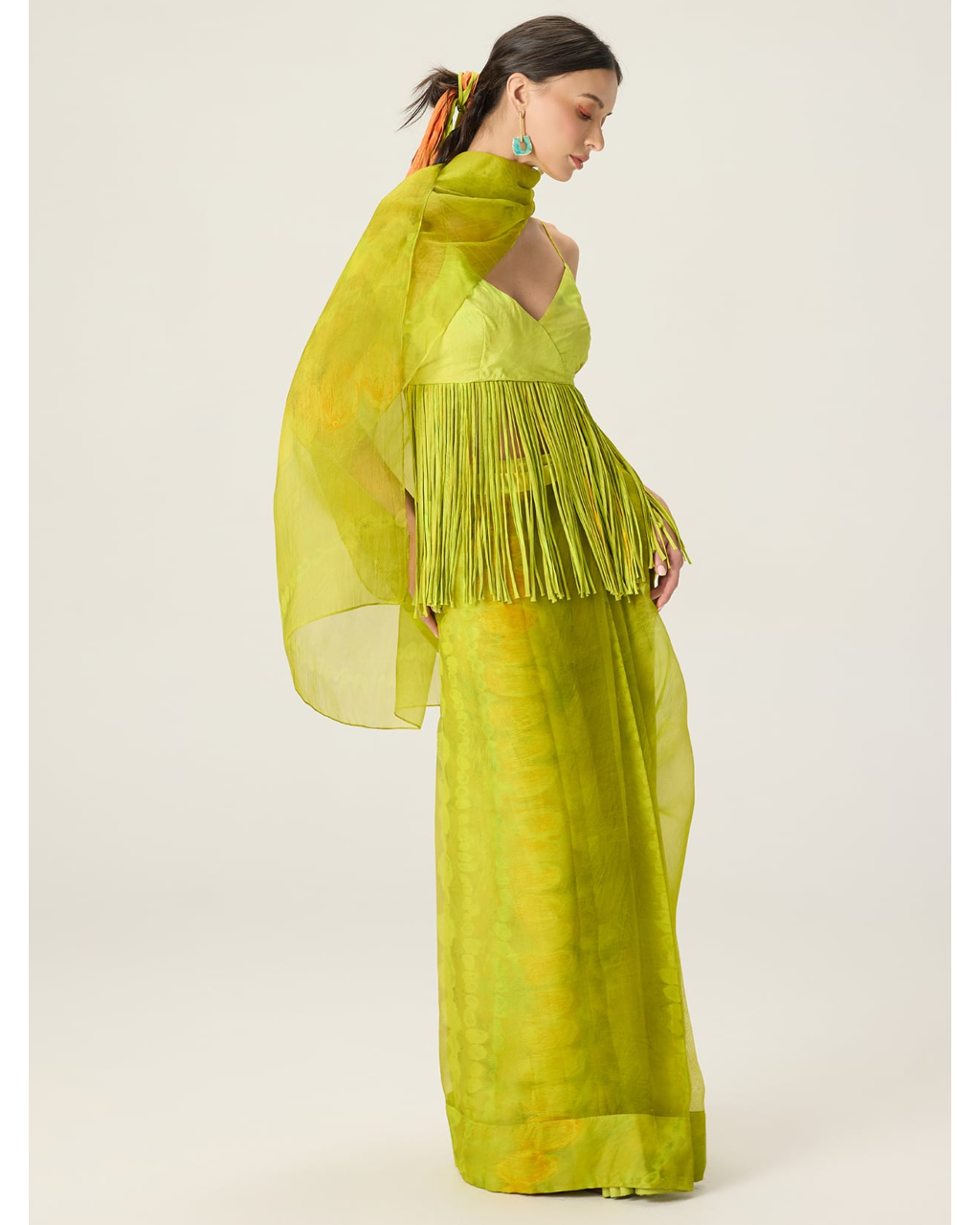 Raven Blouse with Agatha Sari