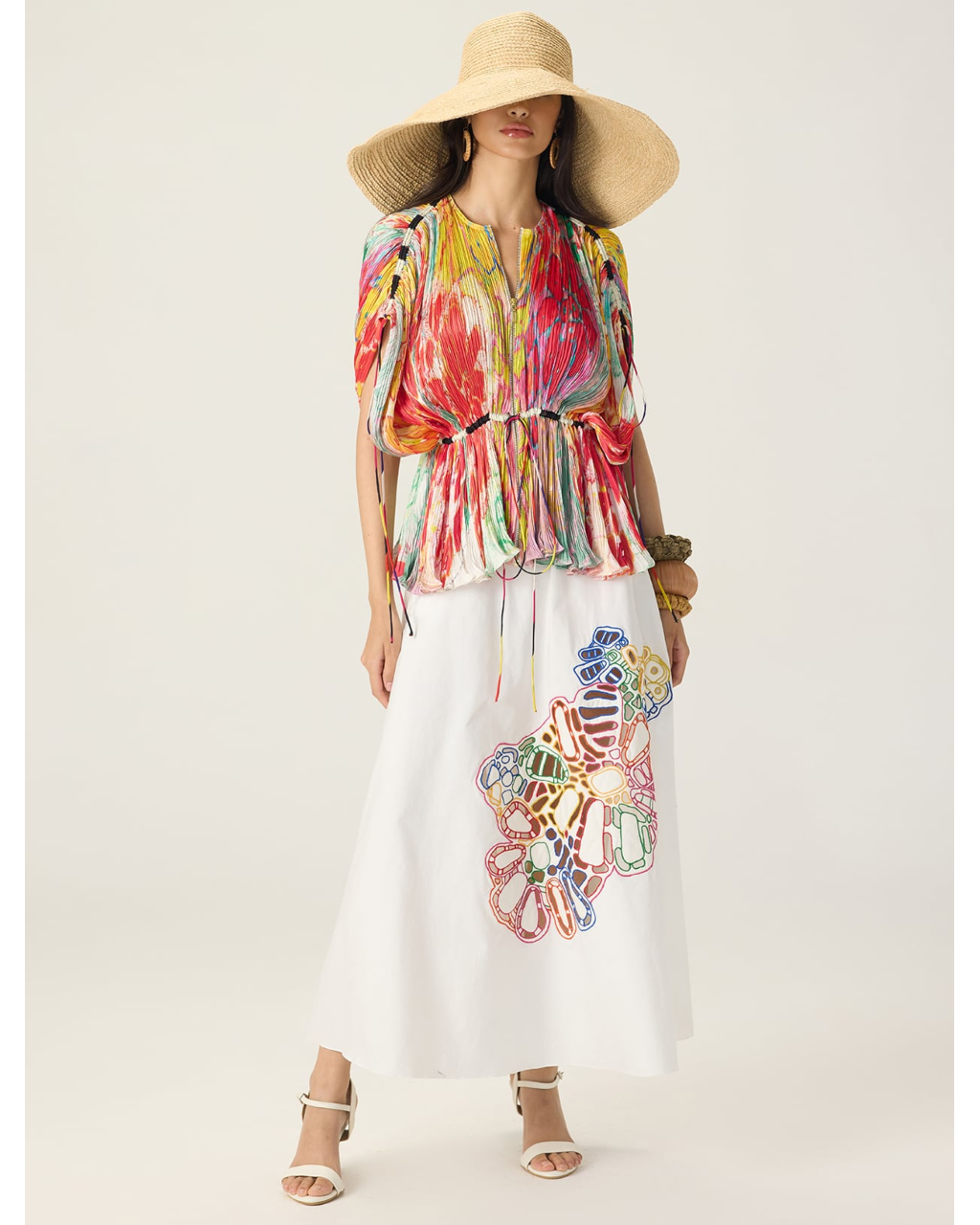 Monica Blouse with Scottie skirt