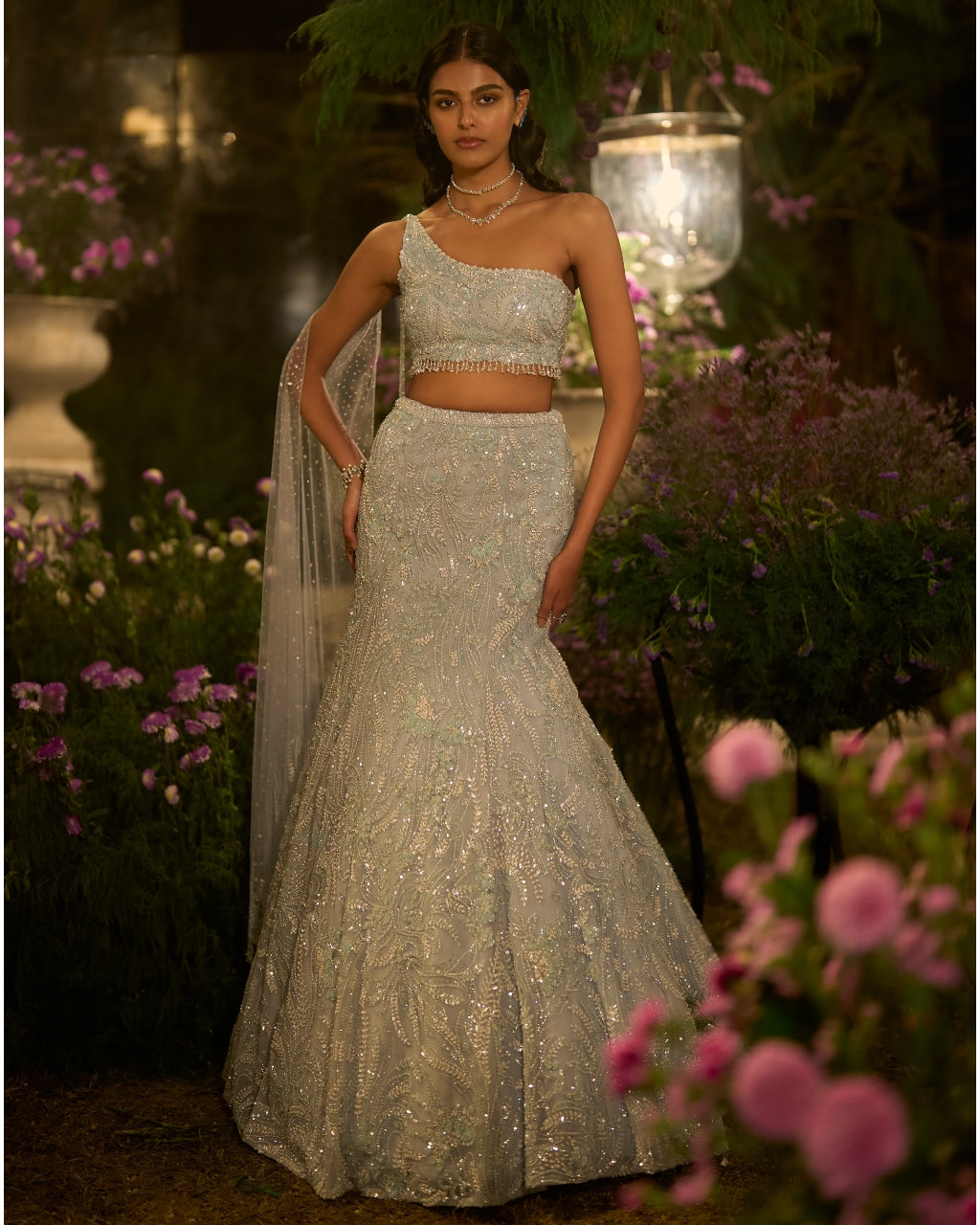 Periwinkle Blue Skirt Set