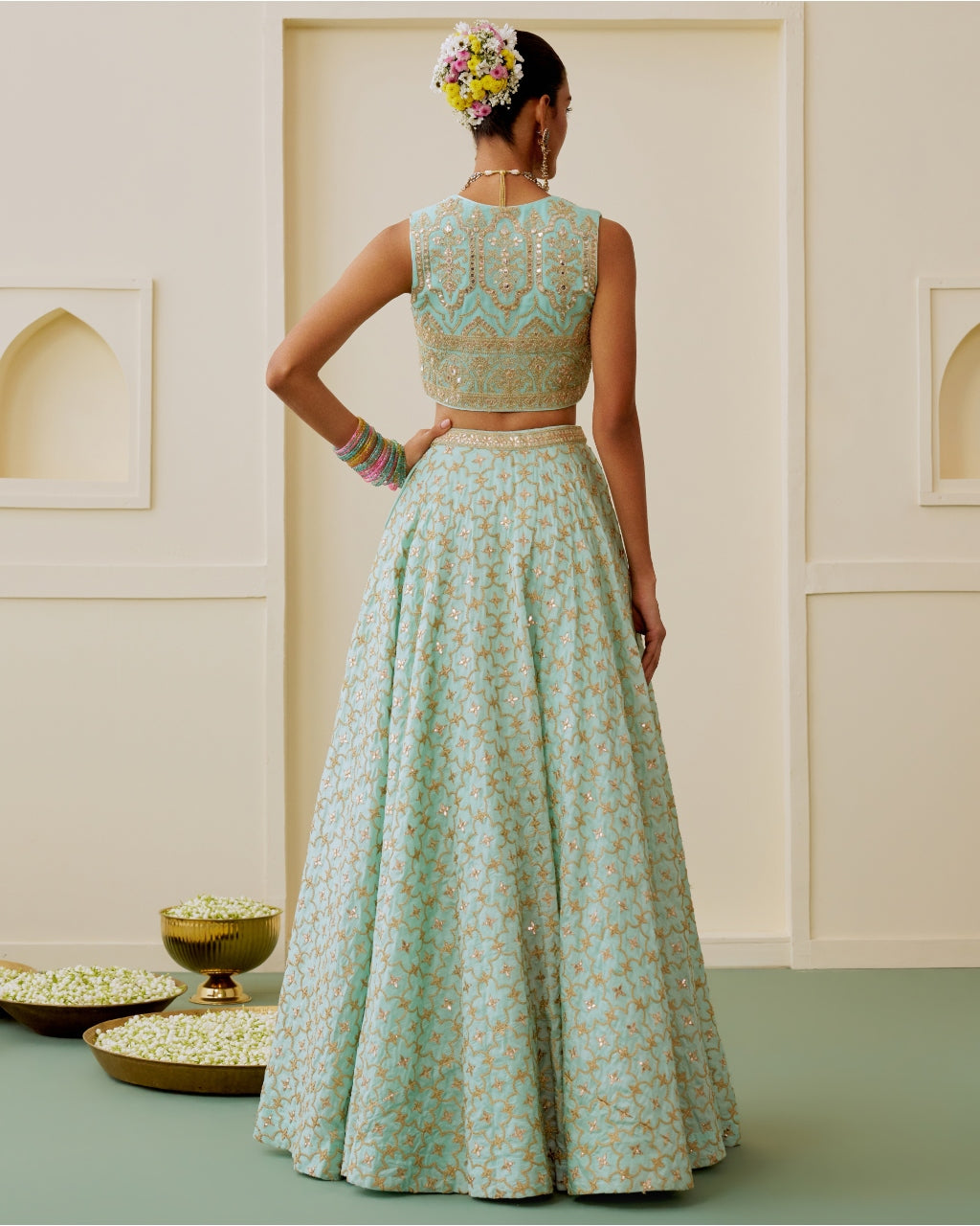Nazm Lehenga Set