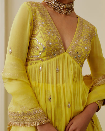 Rukhsaar Peplum Set