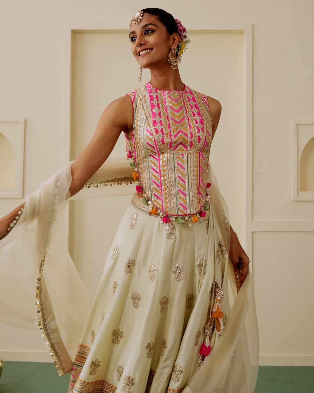 Malika Lehenga Set