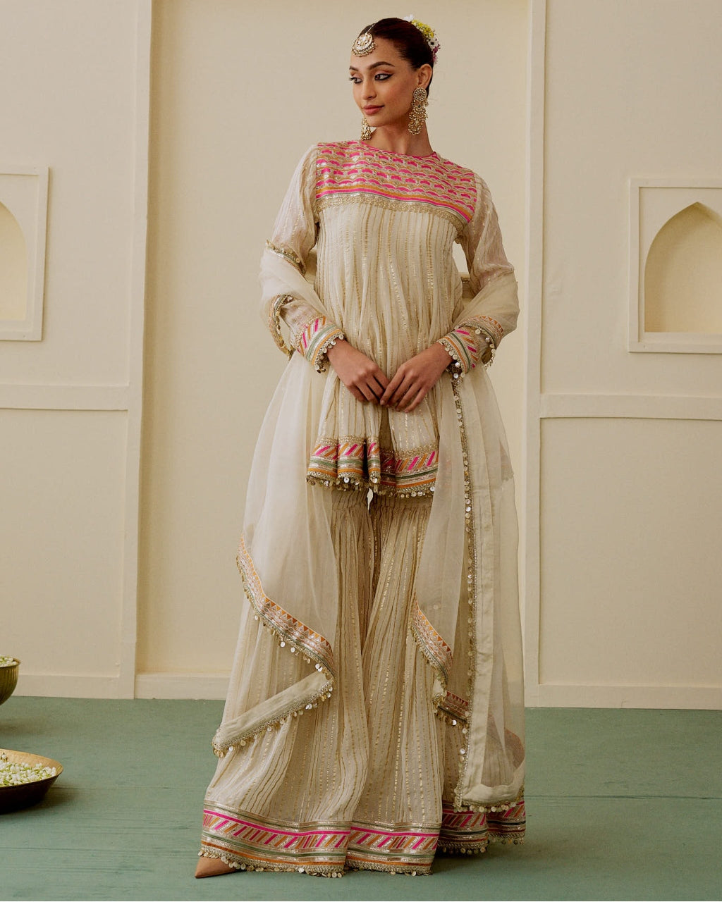Malak Ag Sharara Set