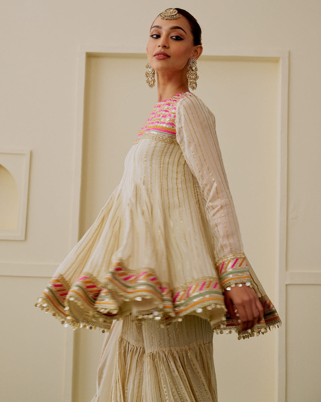 Malak Ag Sharara Set