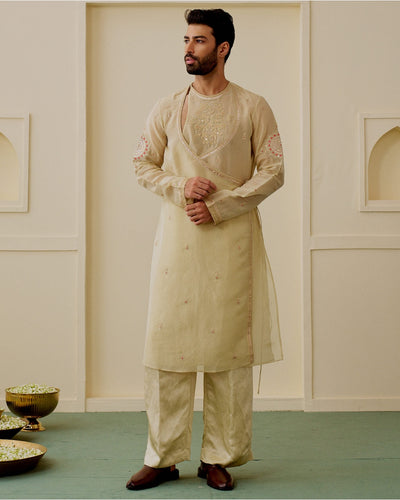 Archit Angrakha Kurta Set