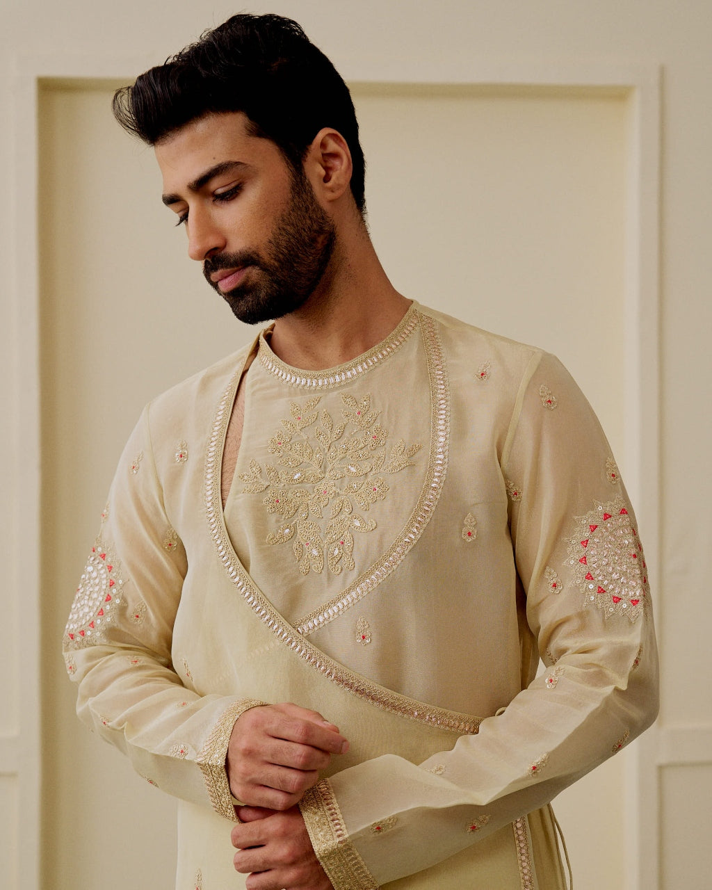 Archit Angrakha Kurta Set