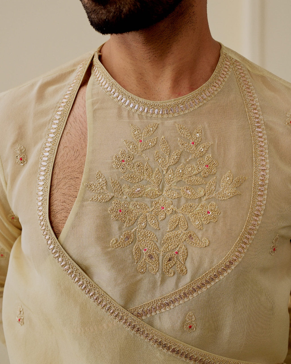Archit Angrakha Kurta Set