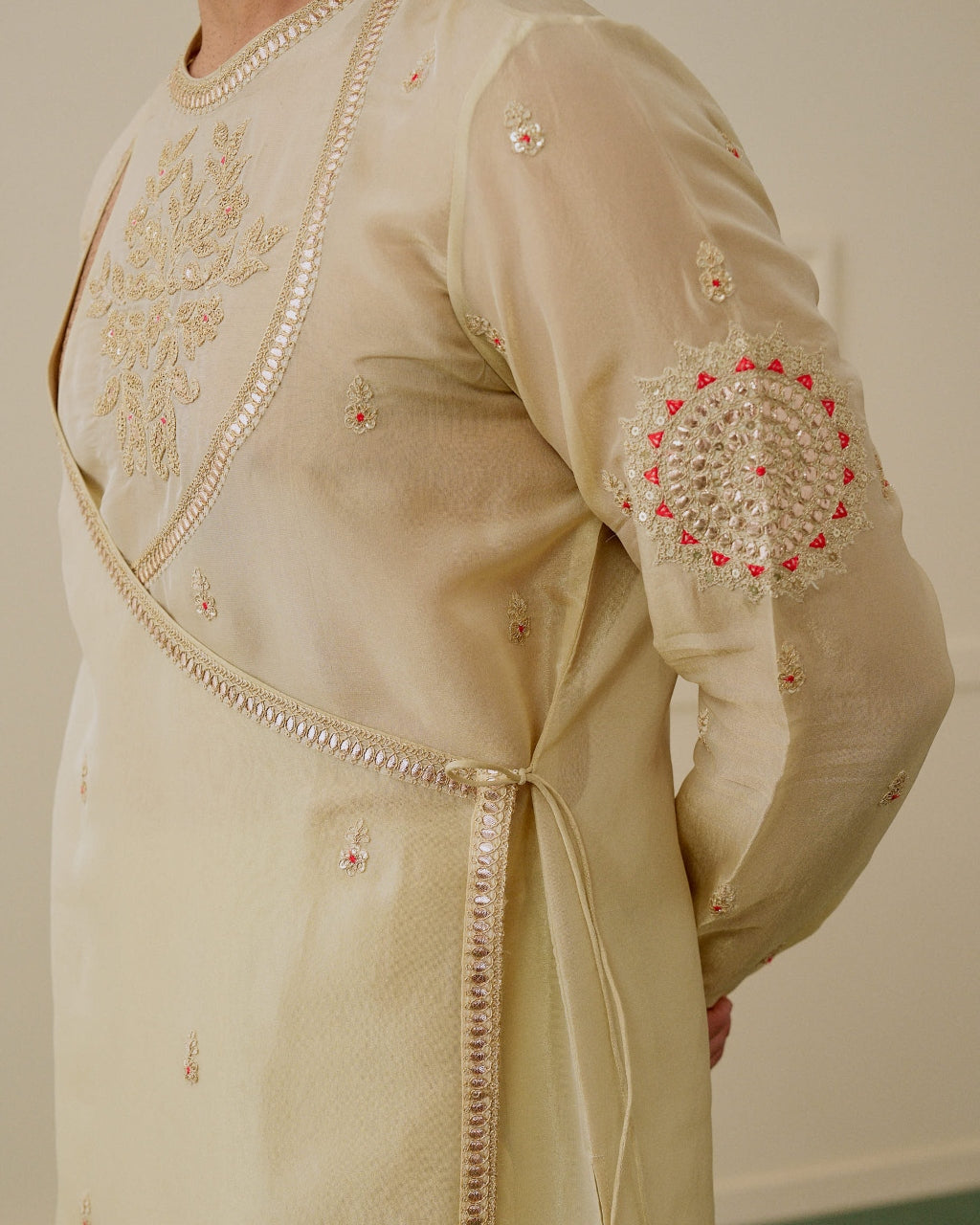 Archit Angrakha Kurta Set