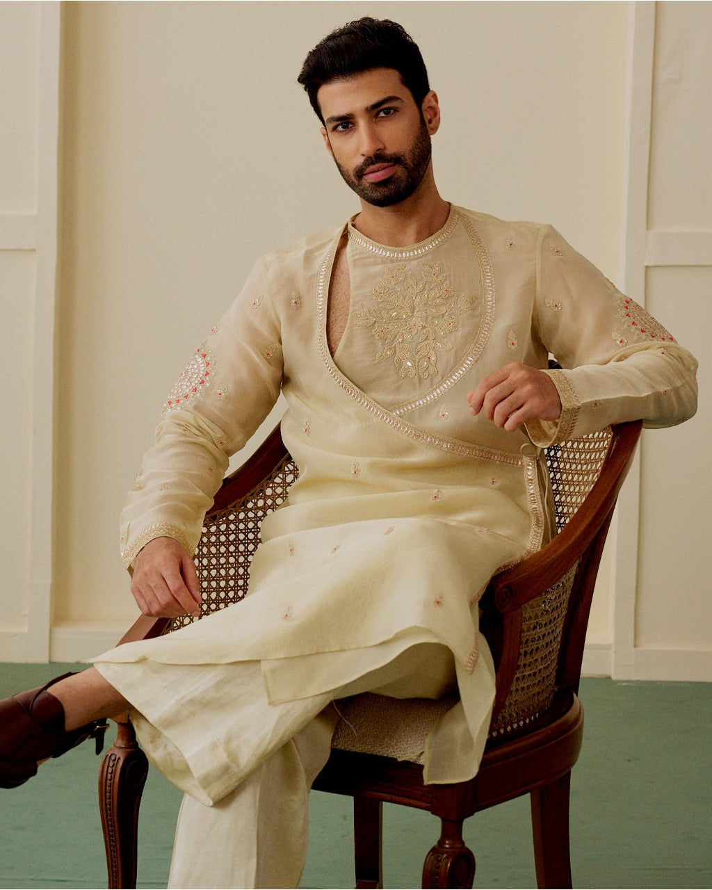 Archit Angrakha Kurta Set