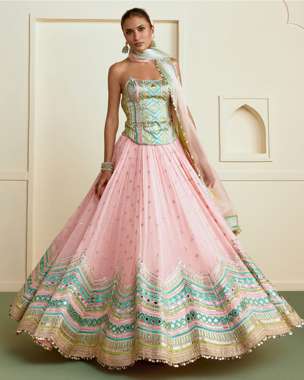 Nabeeha Lehenga Set