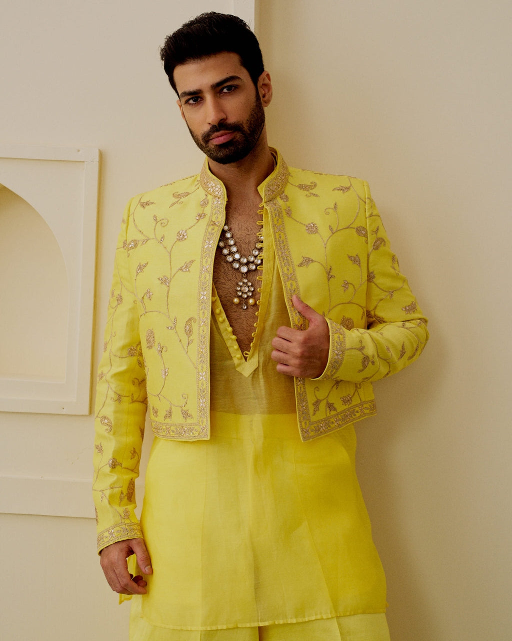 Manan Jacket Set