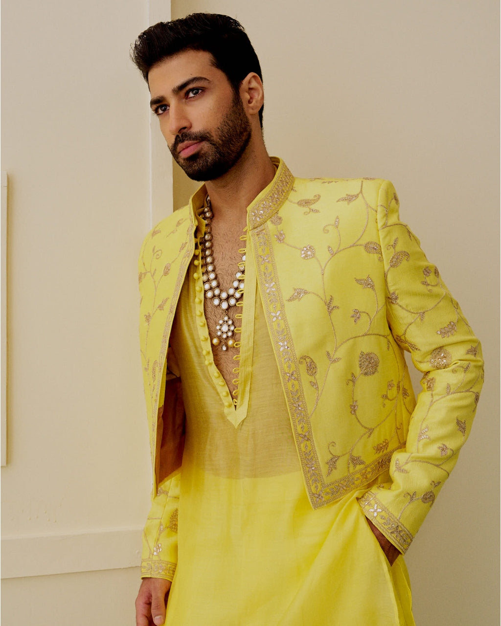 Manan Jacket Set