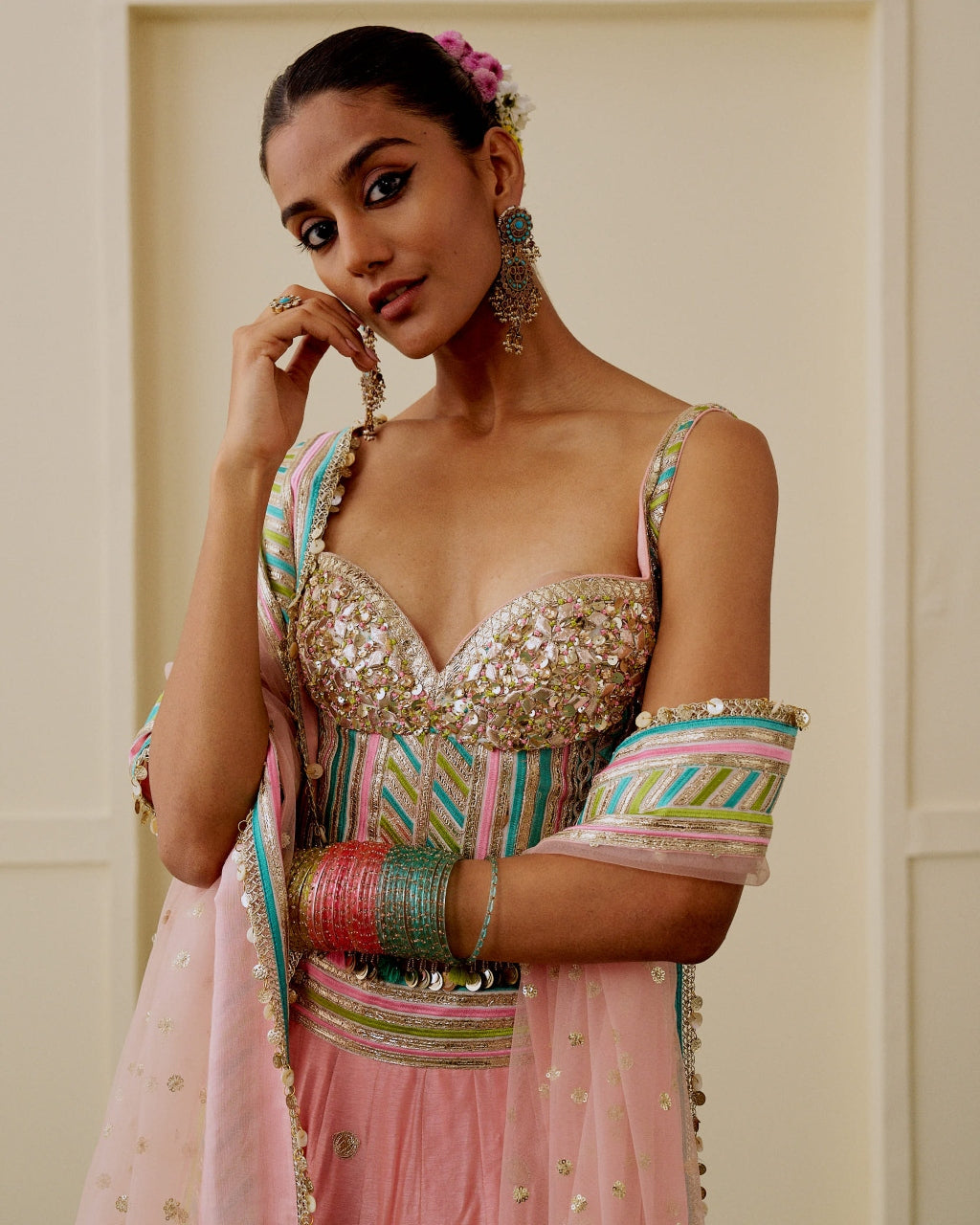 Asmira Lehenga Set