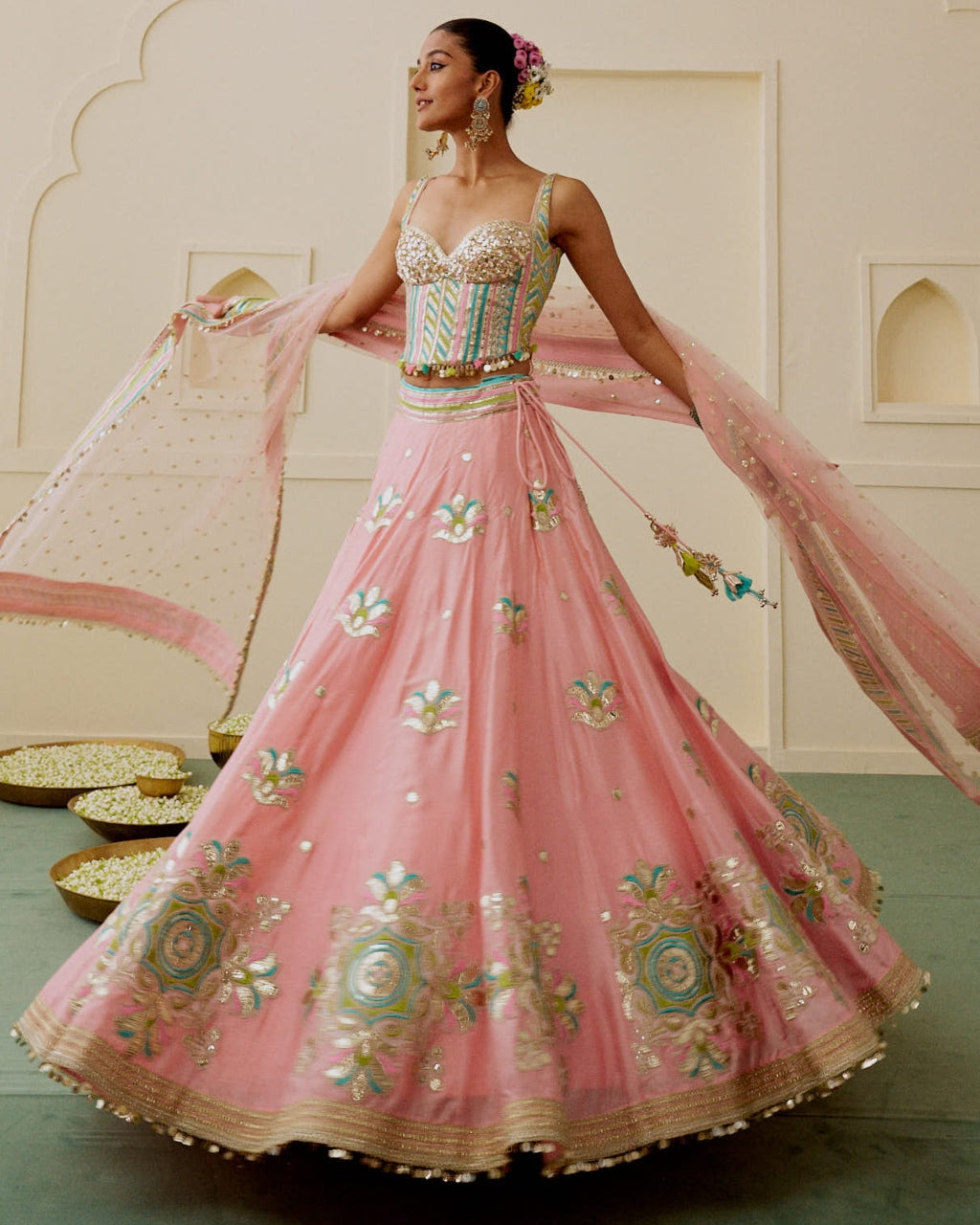 Asmira Lehenga Set