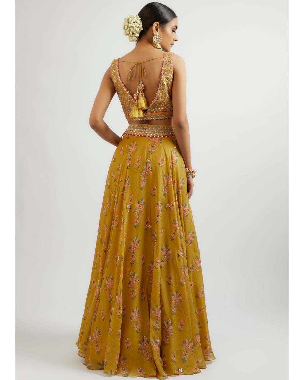 Mustard Esha Lehenga Set