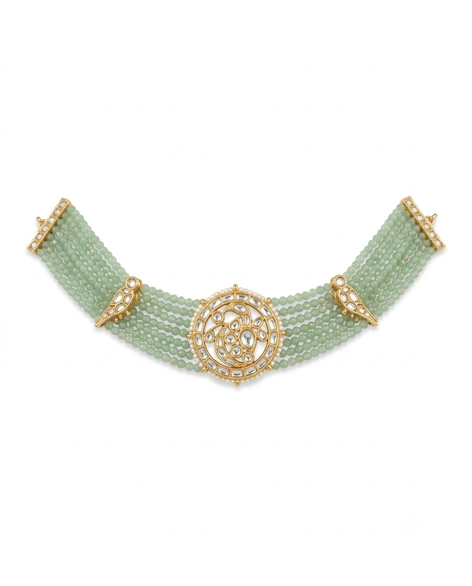 Birds of Kundan Necklace Set