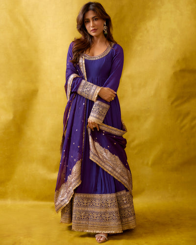 Chitrangada Anarkali Set