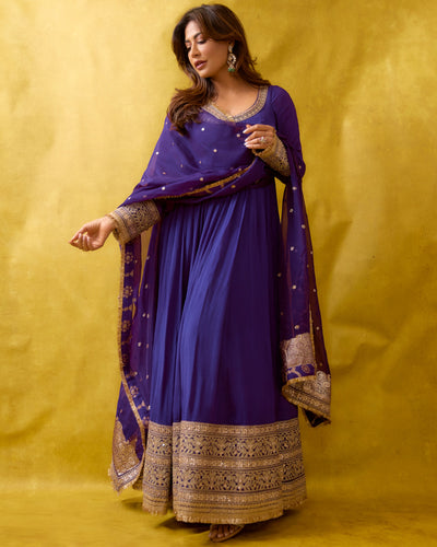 Chitrangada Anarkali Set