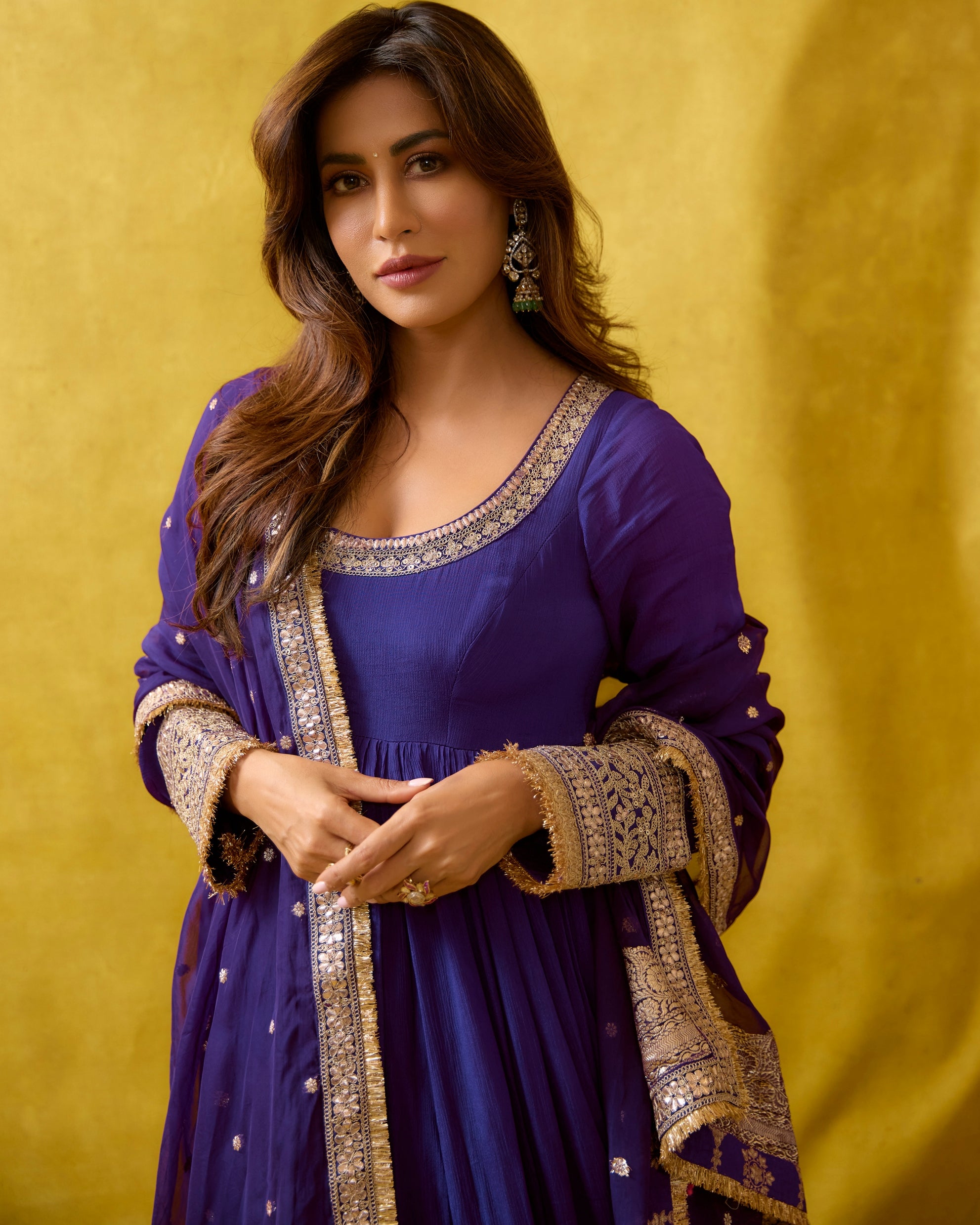 Chitrangada Anarkali Set