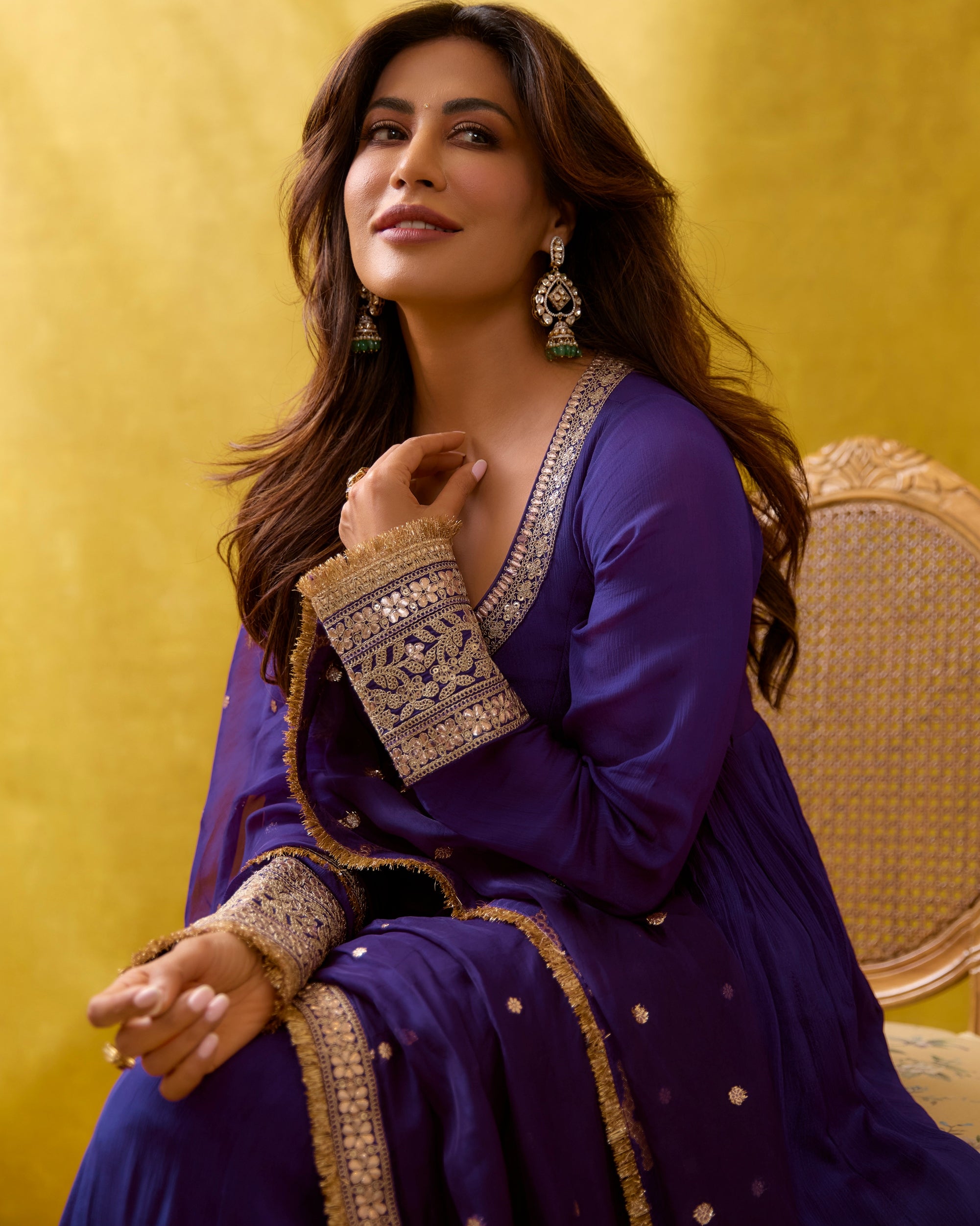 Chitrangada Anarkali Set