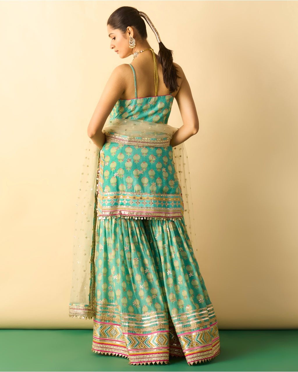 Ravina Strappy Sharara Set