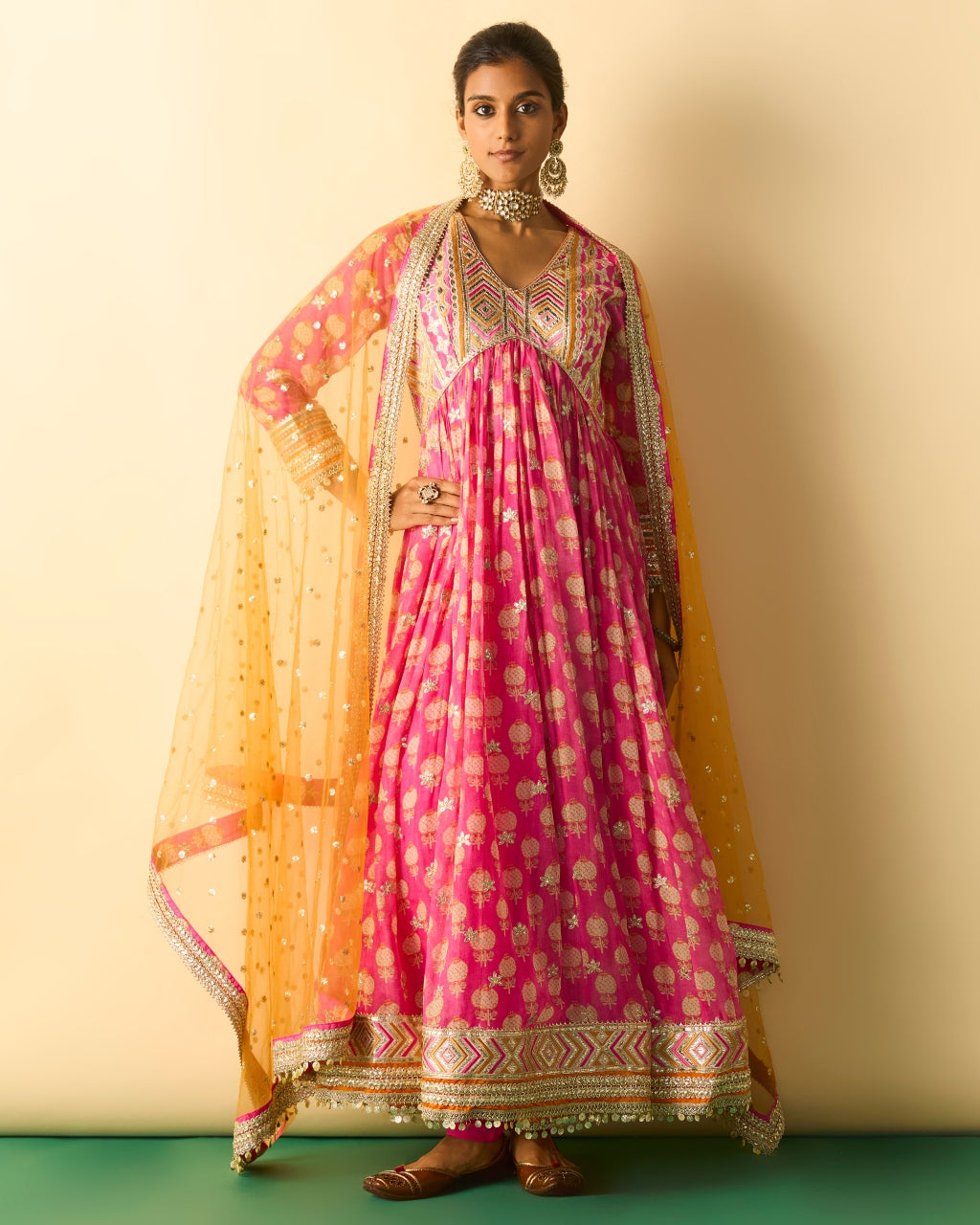 Pink Akira Anarkali Set