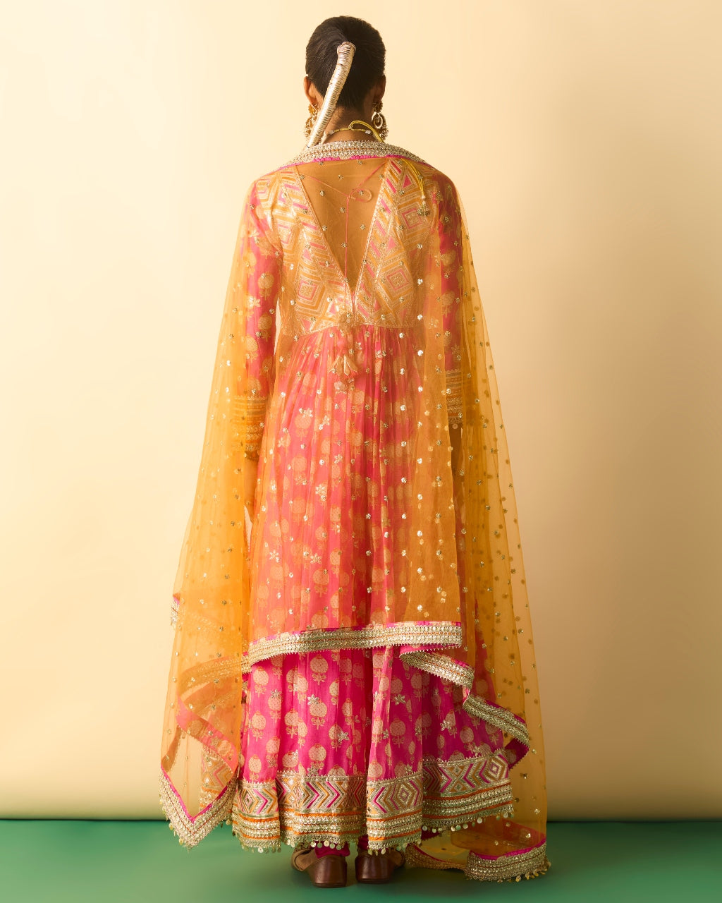Pink Akira Anarkali Set