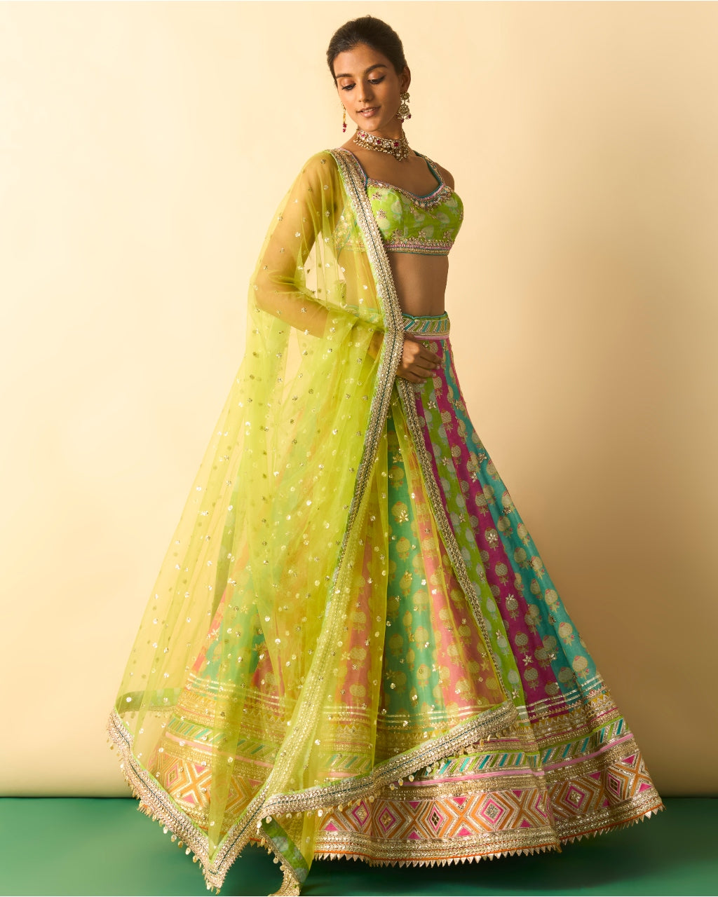 Shyama Lehenga Set