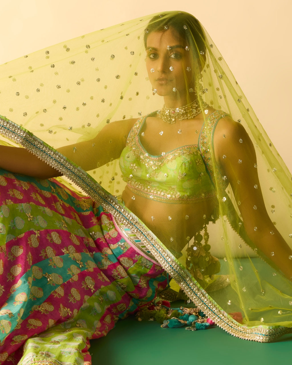 Shyama Lehenga Set