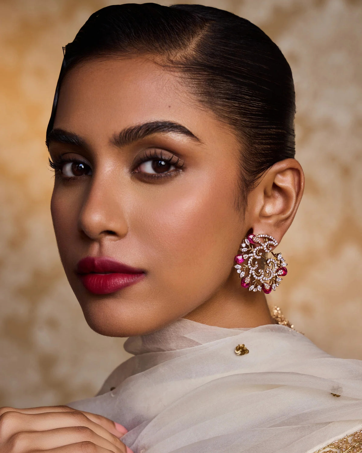 Gulbahar Floral Earring