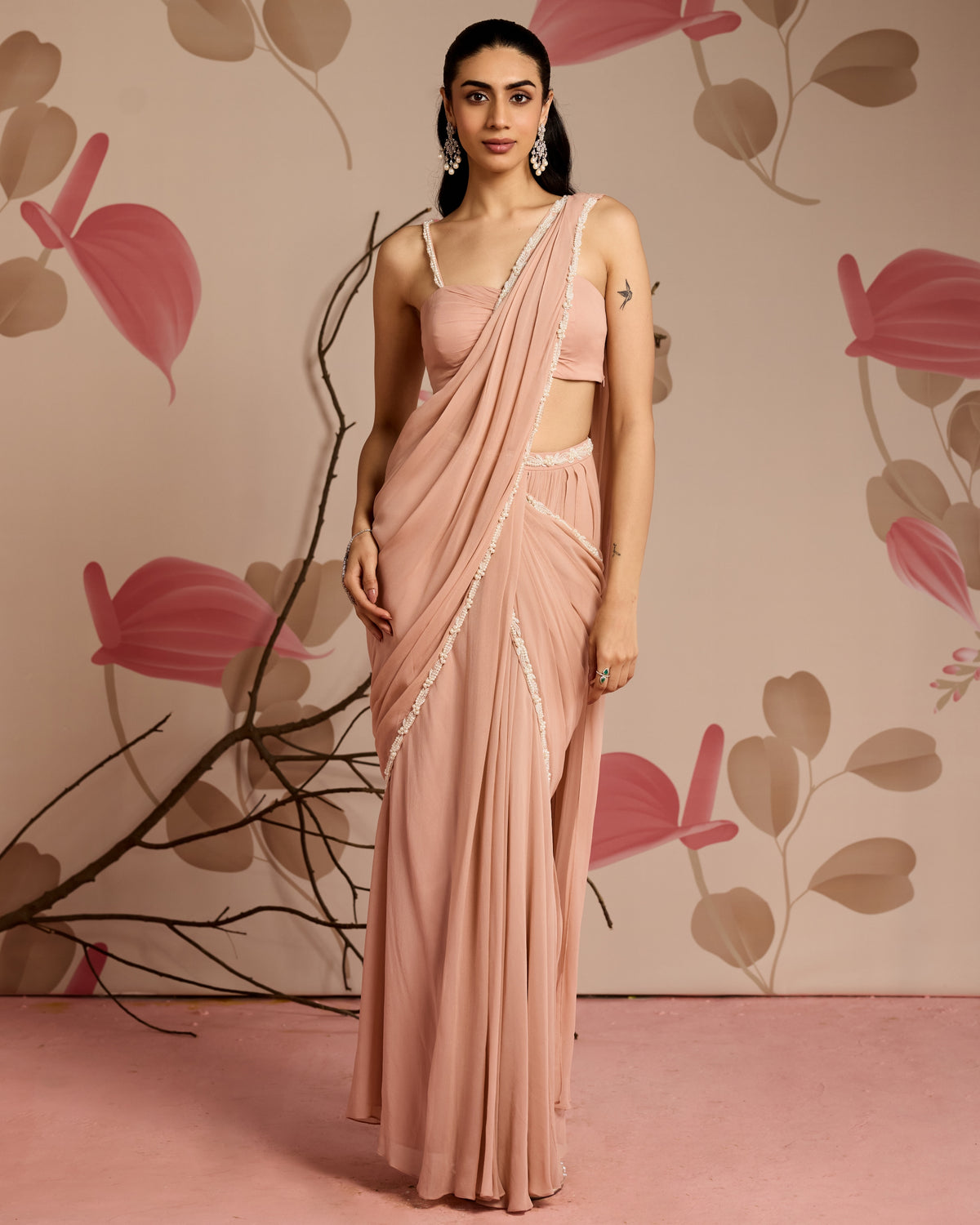 Heather Concept Sari Set