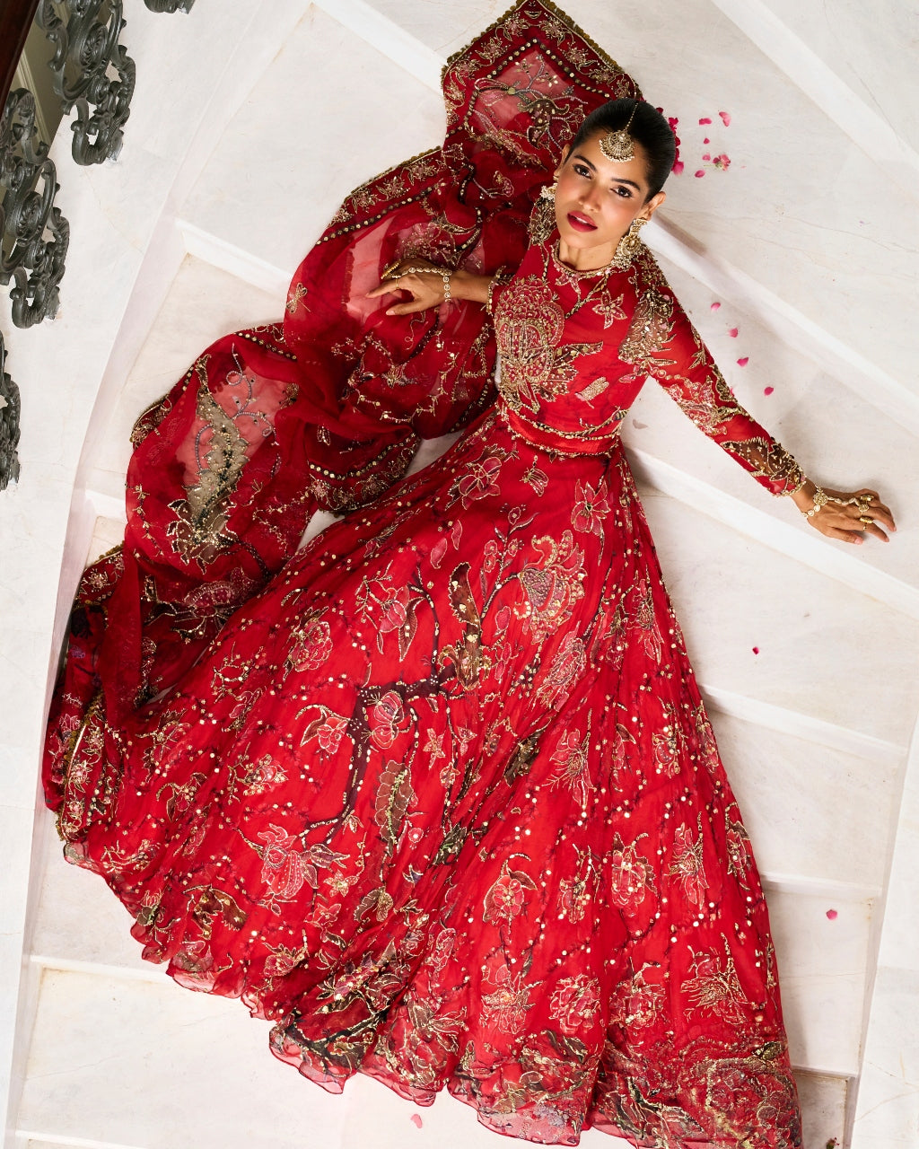 Huda Anarkali Set