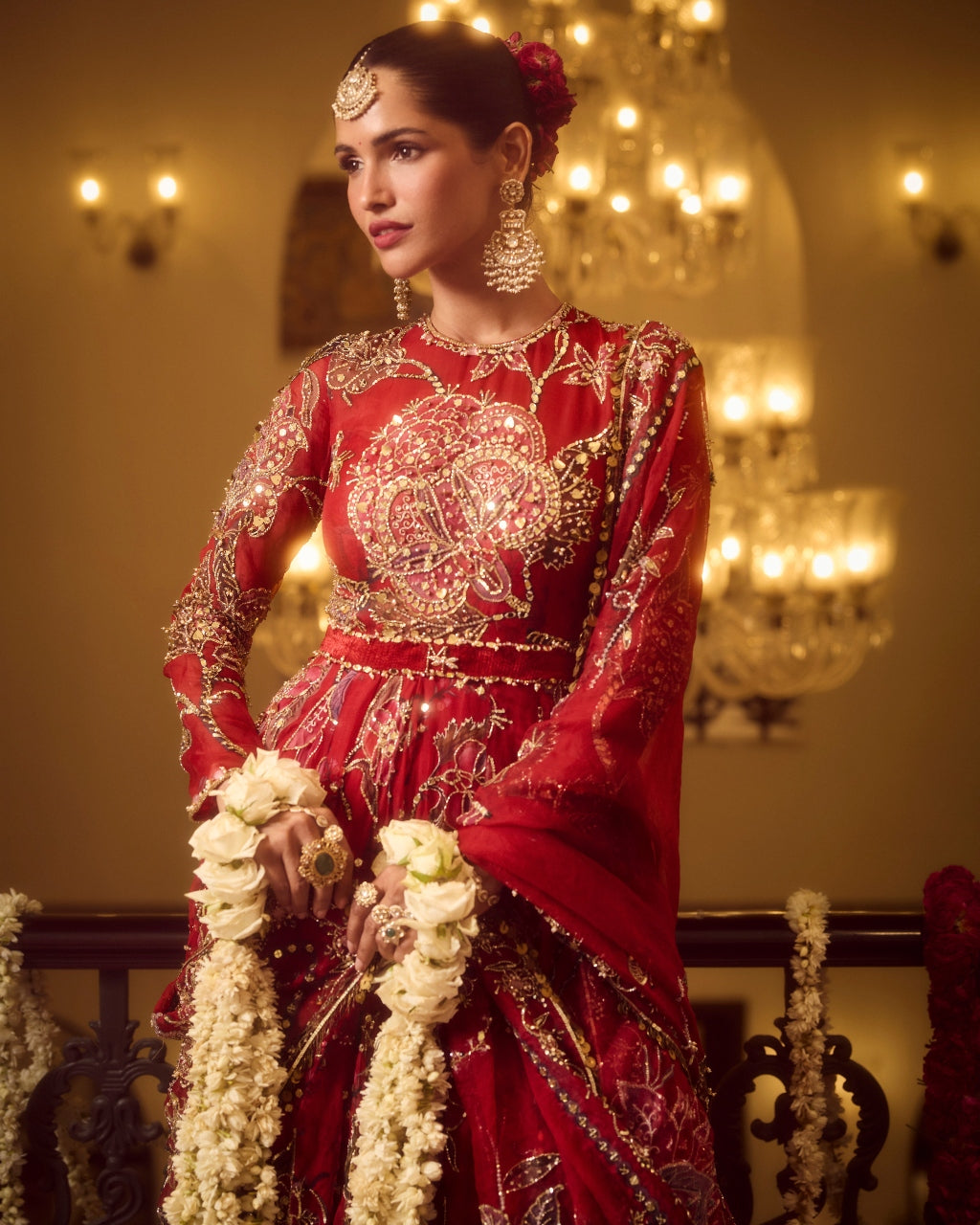 Huda Anarkali Set