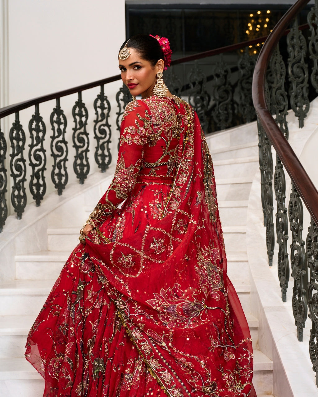 Huda Anarkali Set